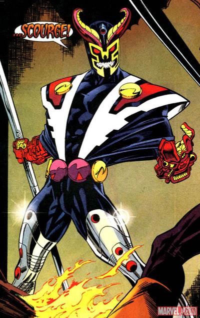 Scourge (Jack Monroe) by Mark Bagley