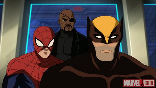 Screenshot from Ultimate Spider-Man Episode 9