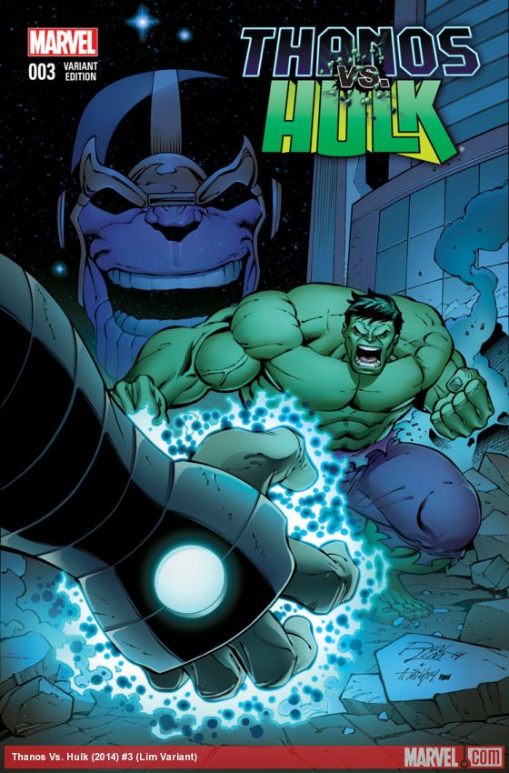 Thanos Vs. Hulk (2014) #3 (Lim Variant)