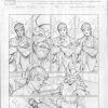 DARK REIGN: MISTER NEGATIVE #1 pencil art by Gianluca Gugliotta