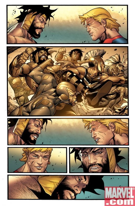 INCREDIBLE HERCULES #116 Interior Art
