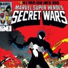 The first appearance of the symbiote.