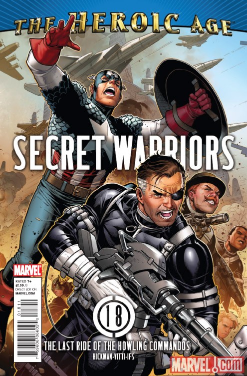 SECRET WARRIORS #18 cover by Jim Cheung