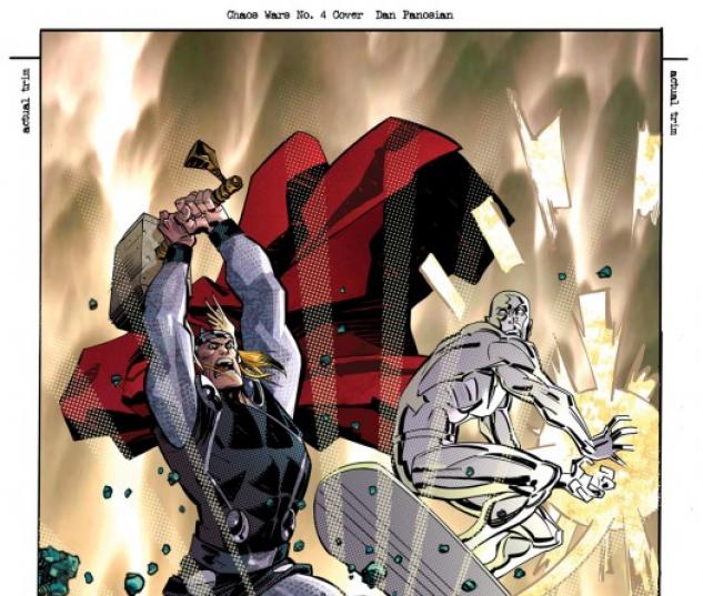 CHAOS WAR #4 cover by Dan Panosian