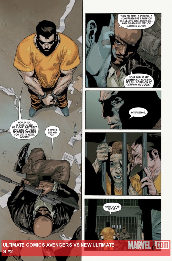 ULTIMATE COMICS AVENGERS VS. NEW ULTIMATES #2 preview art by Leinel Yu & Stephen Segovia