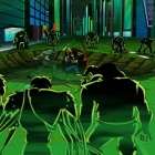 Screenshot of Thor and the Absorbing Man from The Avengers: Earth's Mightiest Heroes!