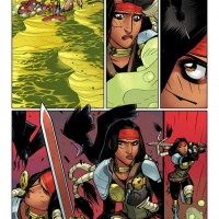 New Mutants (2009) #31 preview art by David Lafuente