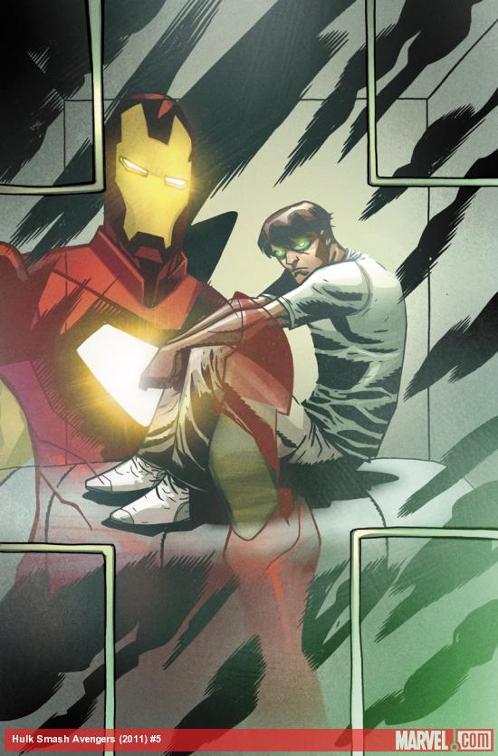Hulk Smash Avengers #5 preview art by Michael Avon Oeming