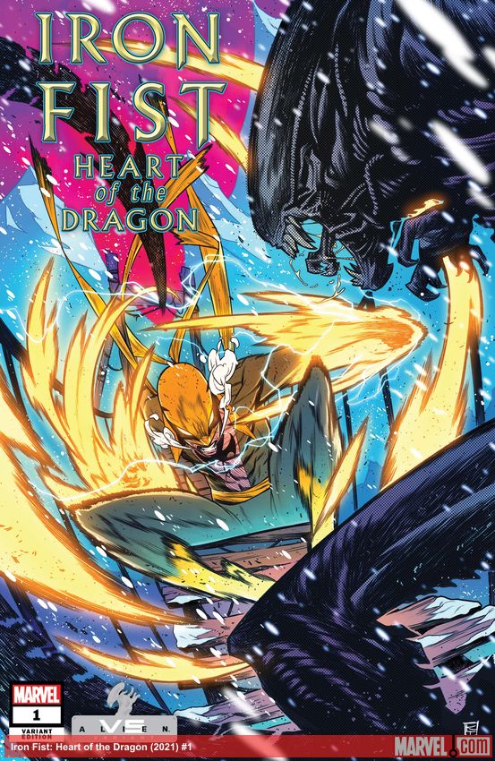 Iron Fist: Heart of the Dragon (2021) #1 (Variant)