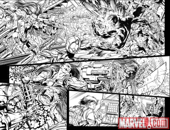 Image Featuring Wolverine, Skaar