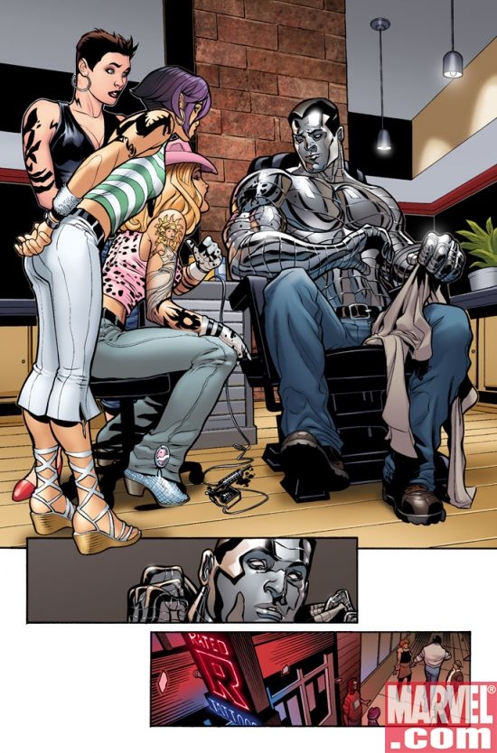 UNCANNY X-MEN #504 Interior Art