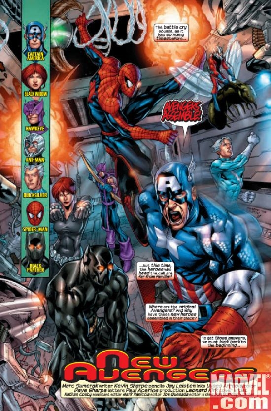 MARVEL ADVENTURES THE AVENGERS #23, page 1