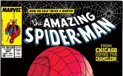AMAZING SPIDER-MAN #307 COVER