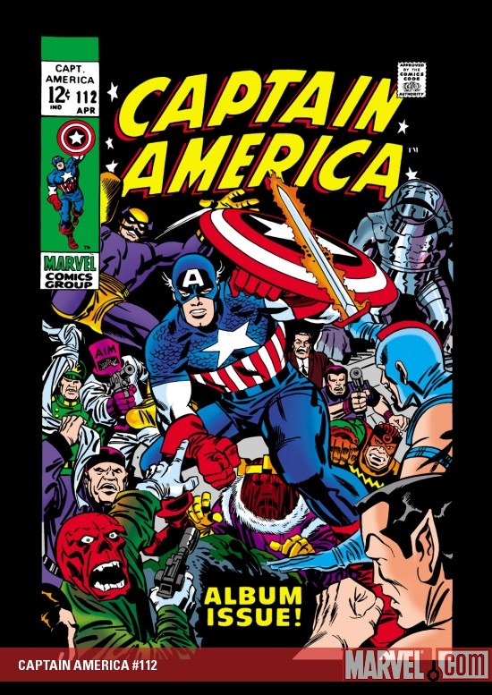 CAPTAIN AMERICA #112 COVER
