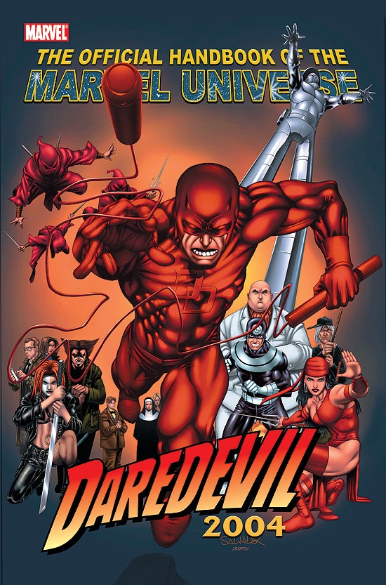 OFFICIAL HANDBOOK OF THE MARVEL UNIVERSE (2005) COVER
