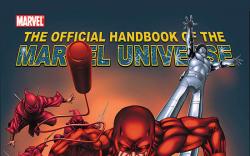 OFFICIAL HANDBOOK OF THE MARVEL UNIVERSE (2005) COVER