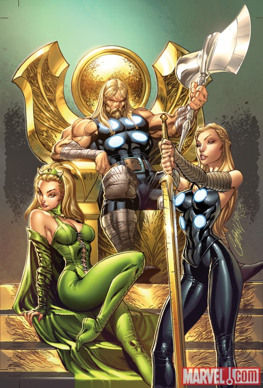 Ultimate Comics Thor (2010) #1 (CAMPBELL VARIANT)