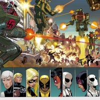 Avengers (2010) #14 preview art by John Romita Jr.