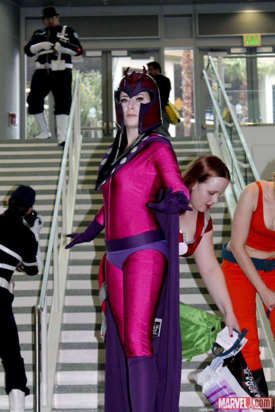 Magneto cosplayer at Wondercon 2012