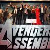 The cast on the red carpet of the London premiere of "Marvel's The Avengers"