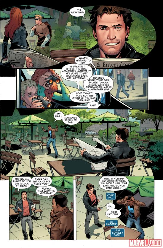 Castle: Richard Castle's Storm Season preview page by Emanuela Lupacchino