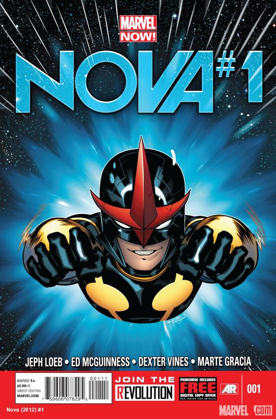 Nova (2013) #1 cover by Ed McGuinness