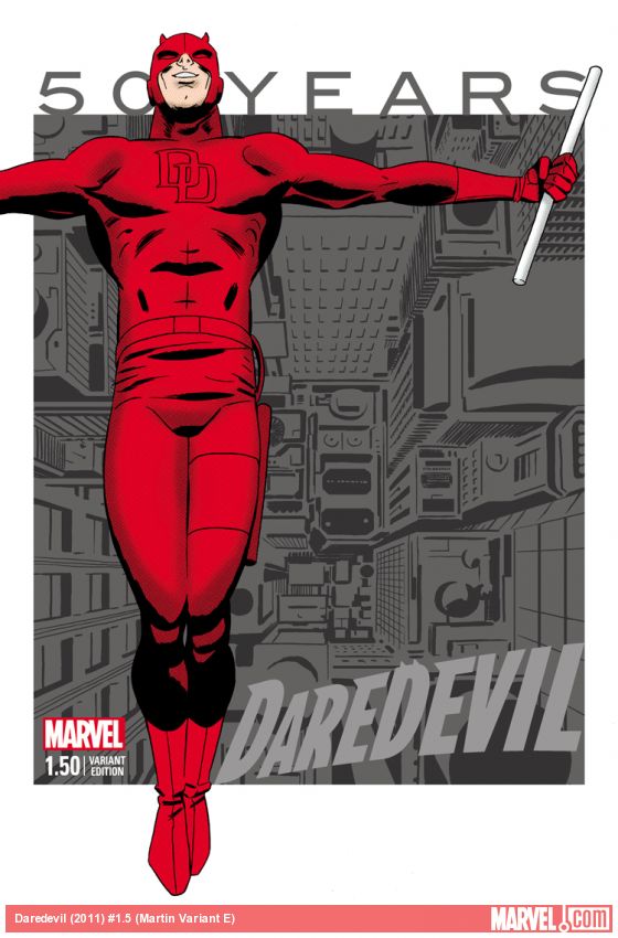 Daredevil (2011) #1.5 (Martin Variant E)