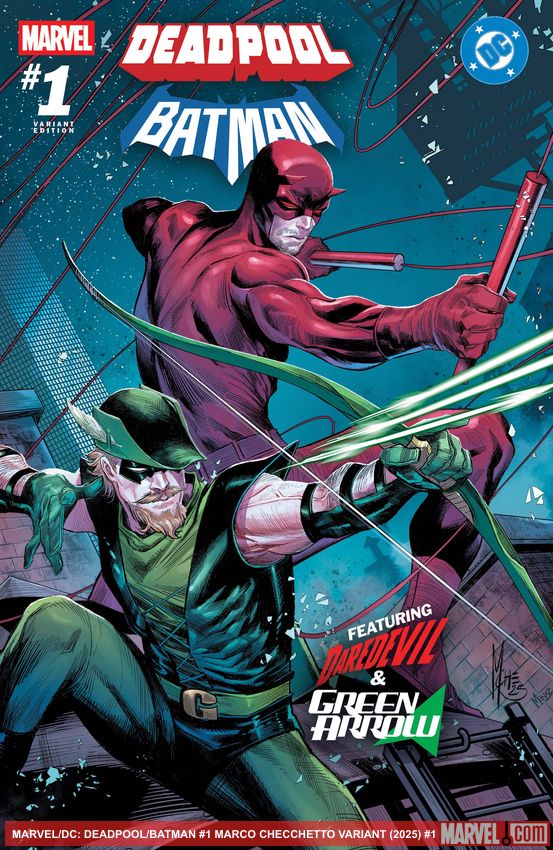 MARVEL/DC: DEADPOOL/BATMAN (2025) #1 (Variant)