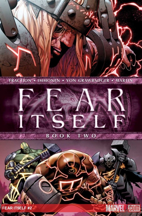 Fear Itself #2 cover by Steve McNiven