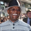 Samuel L. Jackson on the Captain America: The First Avenger red carpet