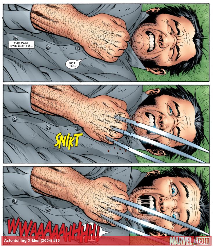Wolverine discovers he has claws in Astonishing X-Men: Torn