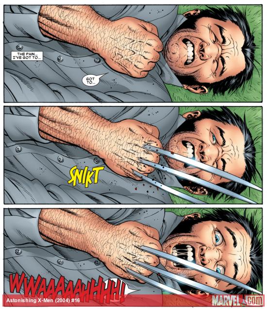 Wolverine discovers he has claws in Astonishing X-Men: Torn