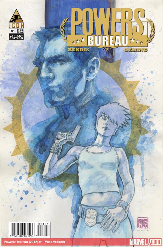 Powers: Bureau  (2012) #1 (Mack Variant)
