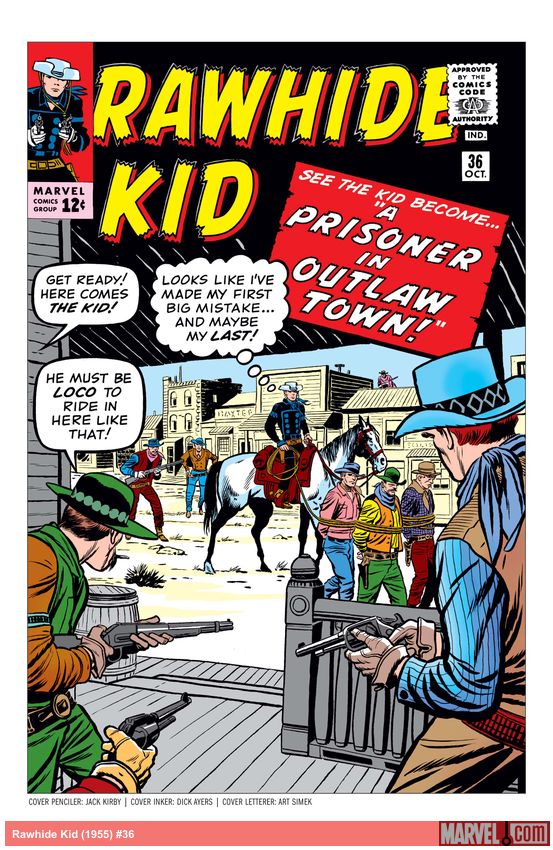 Rawhide Kid (1955) #36