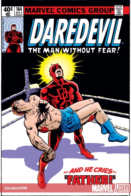 DAREDEVIL #164 COVER