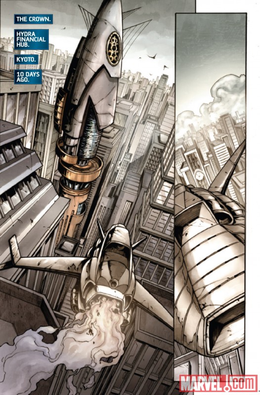 SECRET WARRIORS #16 preview art by Gianluca Gugliotta