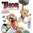 THOR AND THE WARRIORS FOUR #3 cover art by Gurihiru