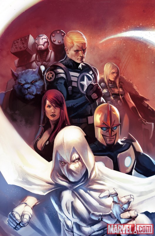 SECRET AVENGERS #1 cover by Marko Djurdjevic