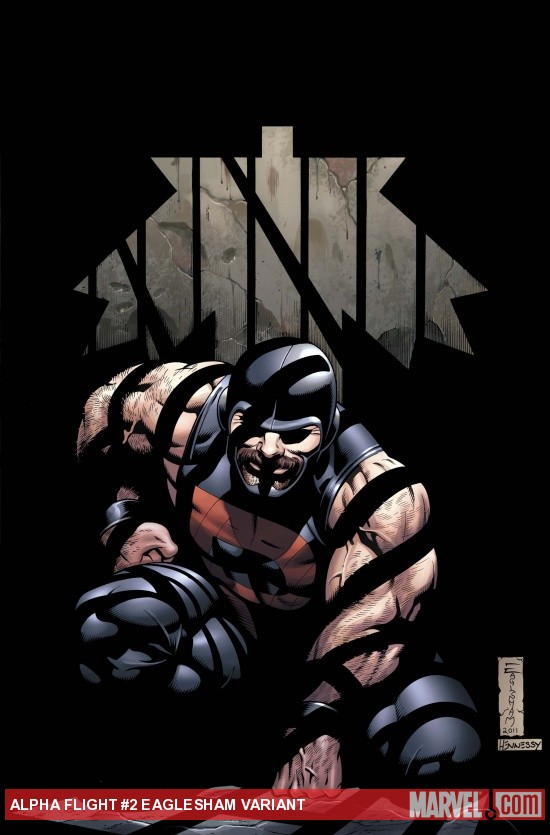 Alpha Flight #2 Eaglesham Variant cover
