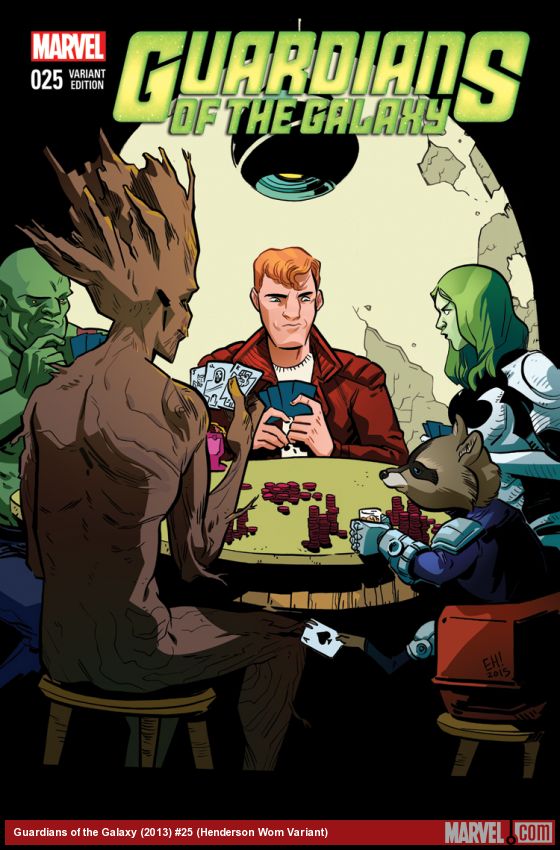 Guardians of the Galaxy (2013) #25 (Henderson Wom Variant)
