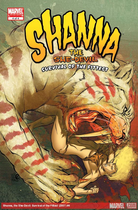Shanna the She Devil: Survival of the Fittest (2007) #4
