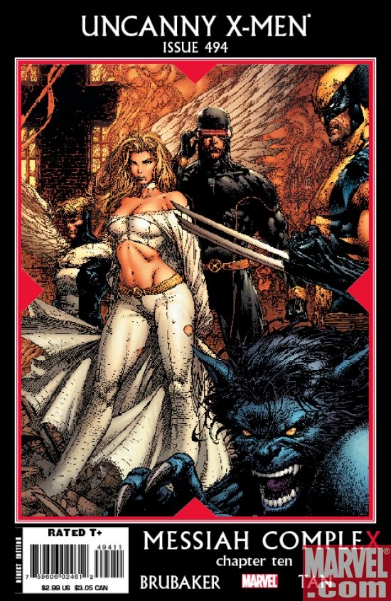 UNCANNY X-MEN #494 FINCH COVER
