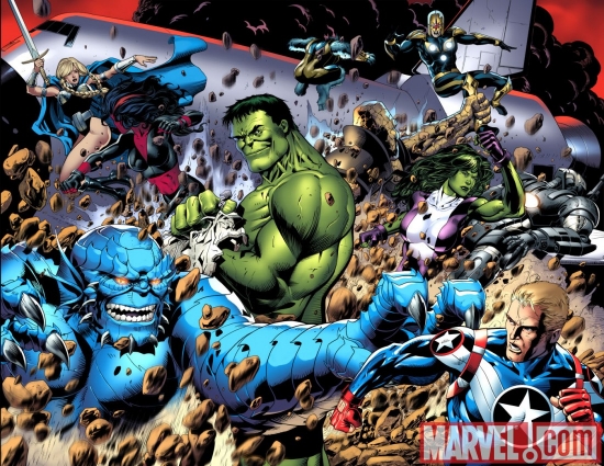 INCREDIBLE HULKS #614 preview art by Barry Kitson 3