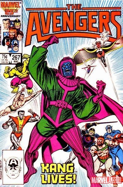 Avengers #267 cover by John Buscema