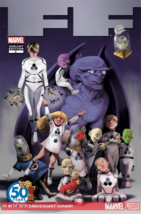 FF (2011) #9 (FF 50th Anniversary Variant)