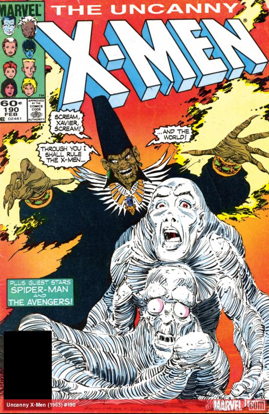 Uncanny X-Men (1963) #190 Cover