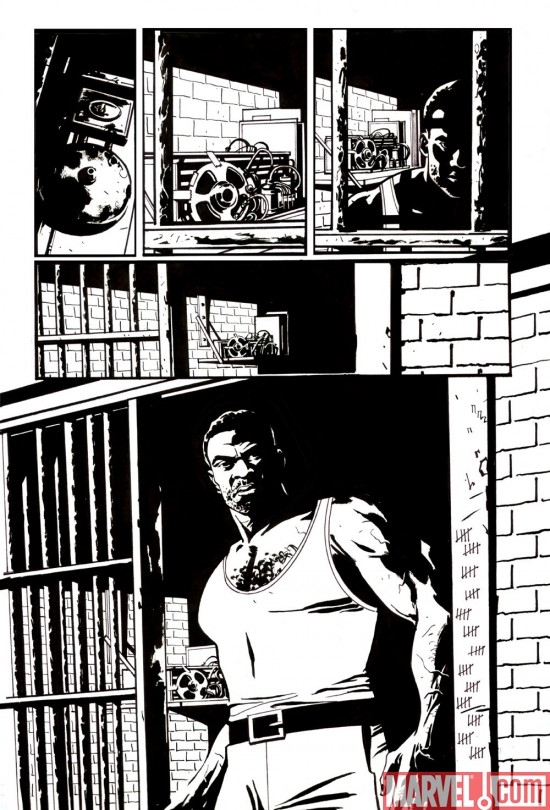 Preview art from new Luke Cage project