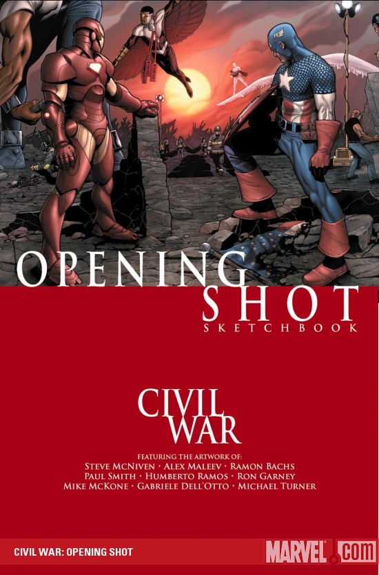 CIVIL WAR: OPENING SHOT DIGITAL COMIC 1 (2006)
