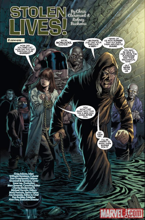 X-MEN FOREVER 2 #4 preview art by Rodney Buchemi