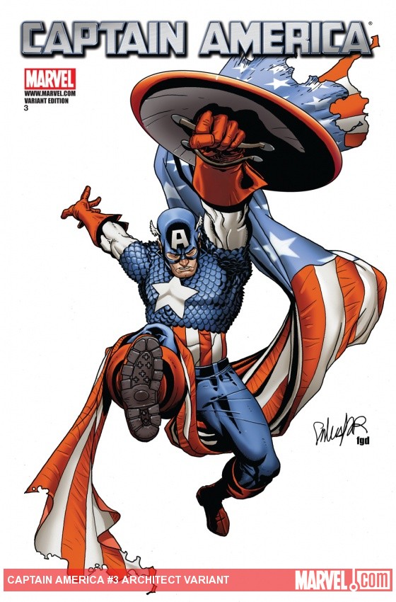 Captain America (2011) #3 (Architect Variant)